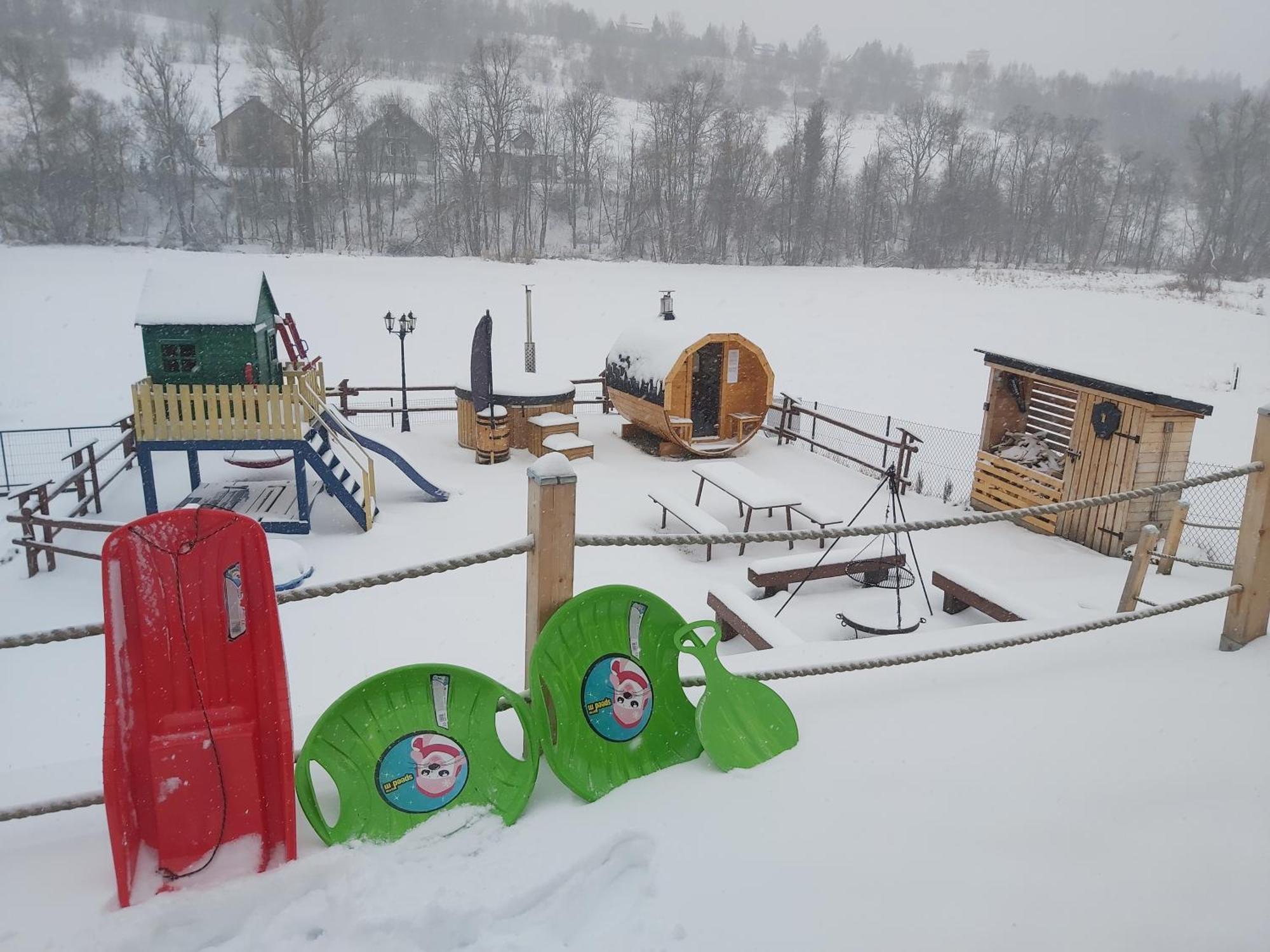 Domek Pod Hajdowka Jordanow Exteriér fotografie